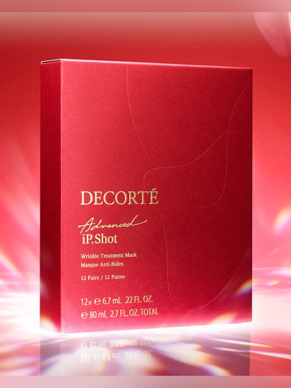 Decorté Advanced iP.Shot Wrinkle Treatment Mask Set of 12 NWT $75